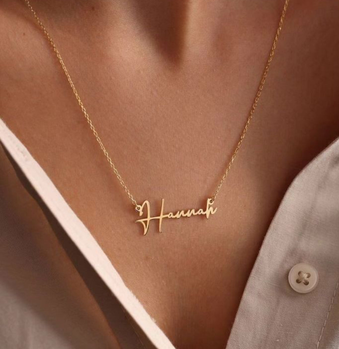 Custom name necklaces